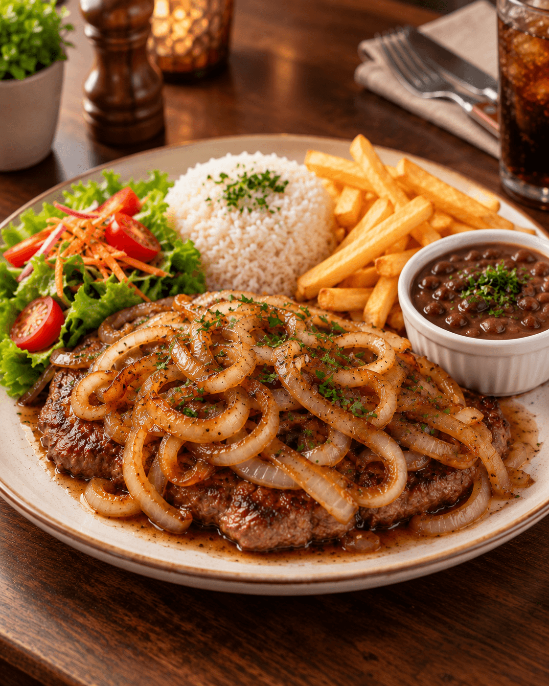 Bife Acebolado