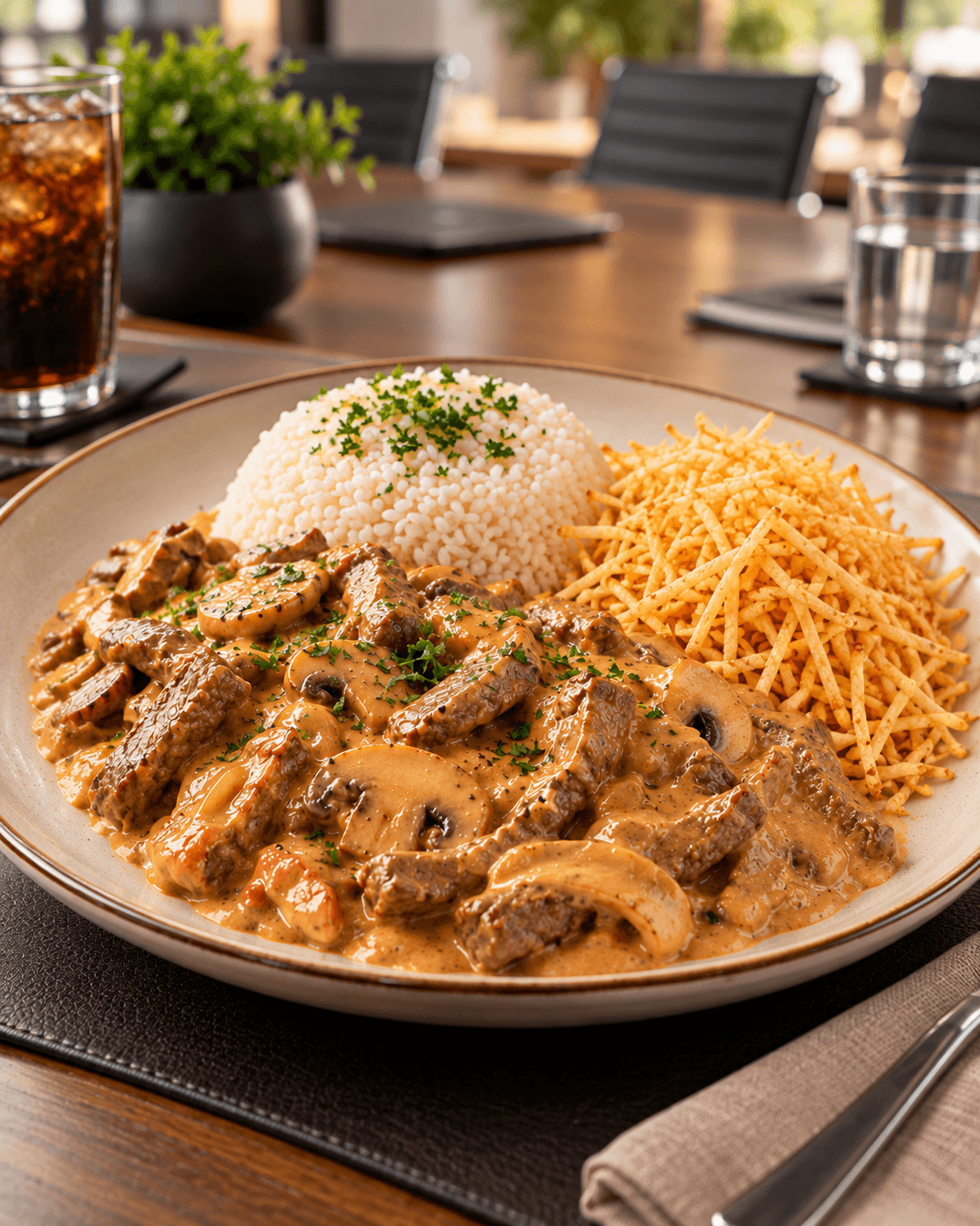 Strogonoff de Carne